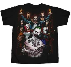 SUICIDE SQUAD COLOR GROUP DEADSHOT JOKER HARLEY QUINN COMICS MOVIE T SHIRT S-3XL -Reelwear Shop c4ce6501 d445 5da6 b006 3d0f4416726b 63697.1556800878