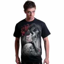 Spiral Dead Kiss Goth Death Grim Reaper Specter Fantasy Skeleton Shirt D076M101 -Reelwear Shop c661d721 bc94 5fd2 af2c 24a244f41e91 44034.1651683138