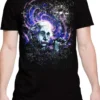 GDA Get Down Art Albert Einstein Theory Trippy Science Men's Tee Shirt Black
