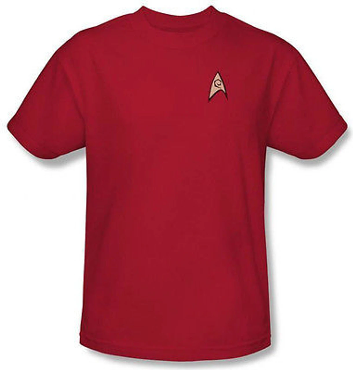 Authentic Star Trek Classic Engineering Uniform Red T Shirt S M L Xl 2Xl 3Xl 1 Authentic Star Trek Classic Engineering Uniform Red T Shirt S M L Xl 2Xl 3Xl