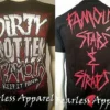 AUTHENTIC FAMOUS STARS & STRAPS DRF DIRTY ROTTEN KEEP IT PUNK T TEE SHIRT S-2XL