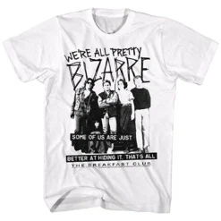 The Breakfast Club We're All Pretty Bizarre Movie Classic Adult T Shirt BFC5228 -Reelwear Shop d657ea8d 6c6e 5890 bd6d 8816d363b6a4 12508.1548784318