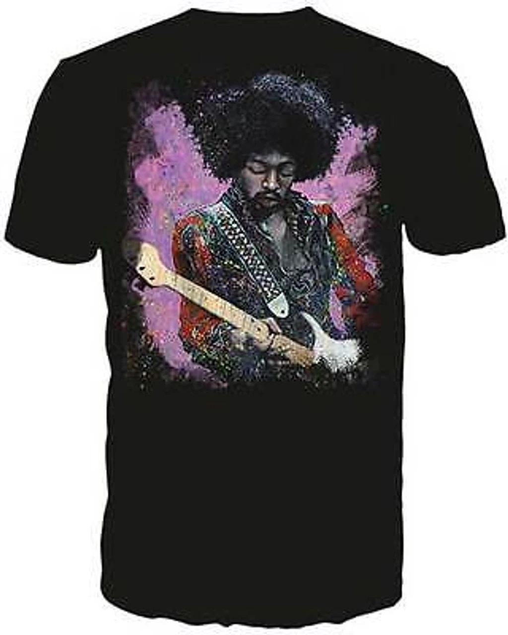 Jimi Hendrix 10 Color Band Guitar Song Classic Rock Music Art Mens T Tee Shirt 3 Jimi Hendrix 10 Color Band Guitar Song Classic Rock Music Art Mens T Tee Shirt - Image 3