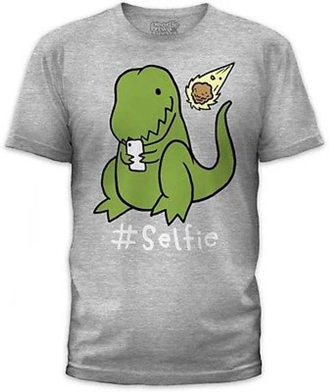 SELFIE #SELFIE METEOR SHOWER DINOSAUR CARTOON DINO GREY MENS T TEE SHIRT S-2XL 1 SELFIE #SELFIE METEOR SHOWER DINOSAUR CARTOON DINO GREY MENS T TEE SHIRT S-2XL