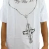 Mafioso Confessions 2 Religion God Cross Mafia Urban Punk Tattoo T Shirt S-4Xl