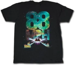 BACK TO THE FUTURE GALACTIC SPEED 88 MPH MARTY MCFLY DELOREAN MOVIE T TEE SHIRT -Reelwear Shop efc6fd3e cd8a 543b bbb6 97f6f881afa5 22459.1556791818