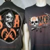 SPRING '14 SONS OF ANARCHY CIRCLE CHAIN REAPER SKULL GUN SOA SAMCRO SHIRT S-3XL