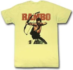 Rambo Rambow Bow Action Classic American Army Vietnam War Us T Shirt S -2Xl