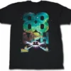 BACK TO THE FUTURE GALACTIC SPEED 88 MPH MARTY MCFLY DELOREAN MOVIE T TEE SHIRT